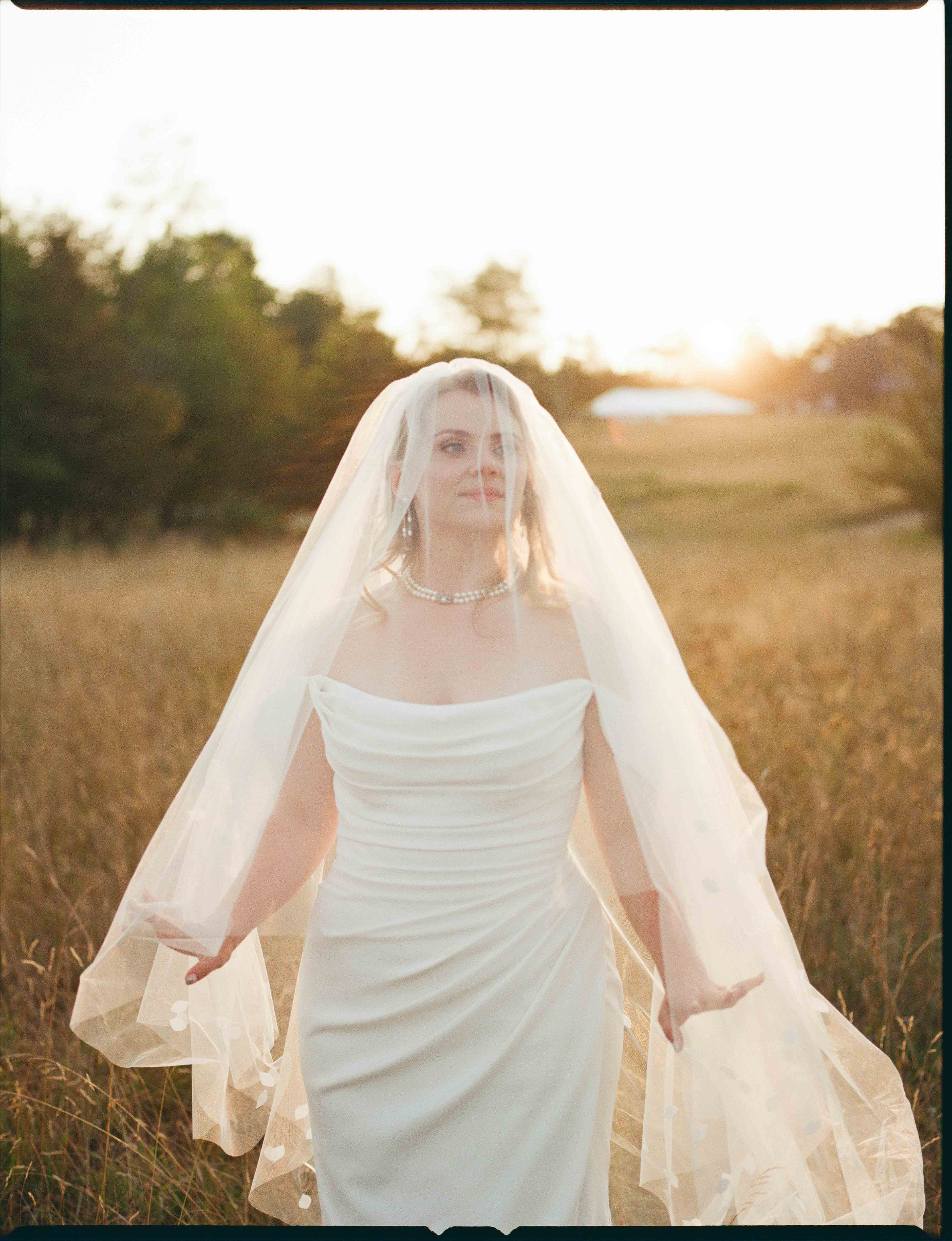 Medium Format Film Bride